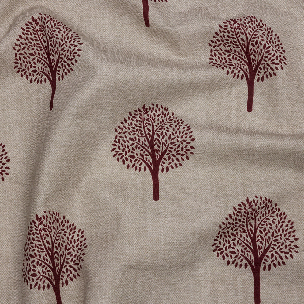 Cotton Canvas Print - Mulberry Yew Trees - British Imported - Joann Fabrics