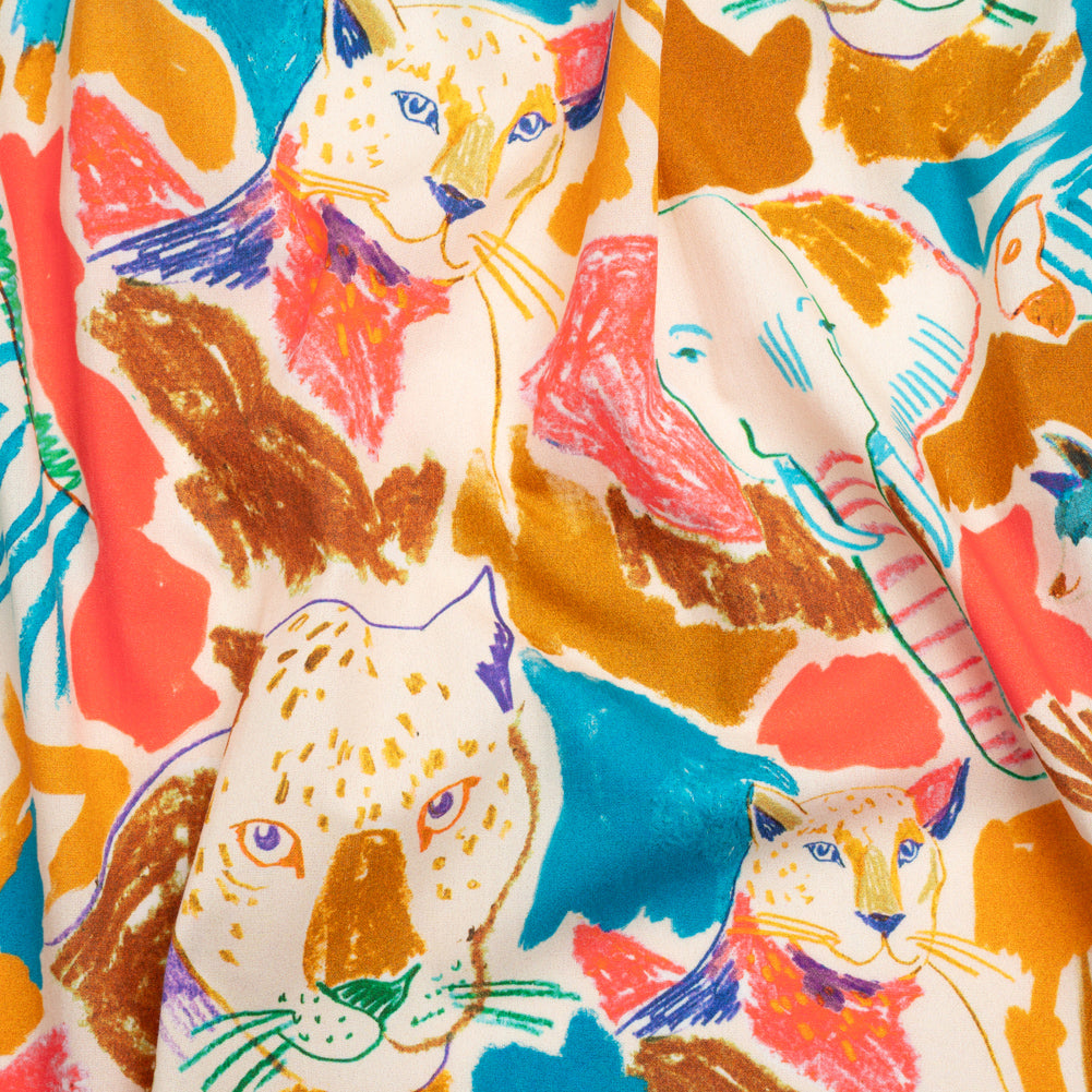 Mood Exclusive Jungle Draw Cotton Poplin - Joann Fabrics