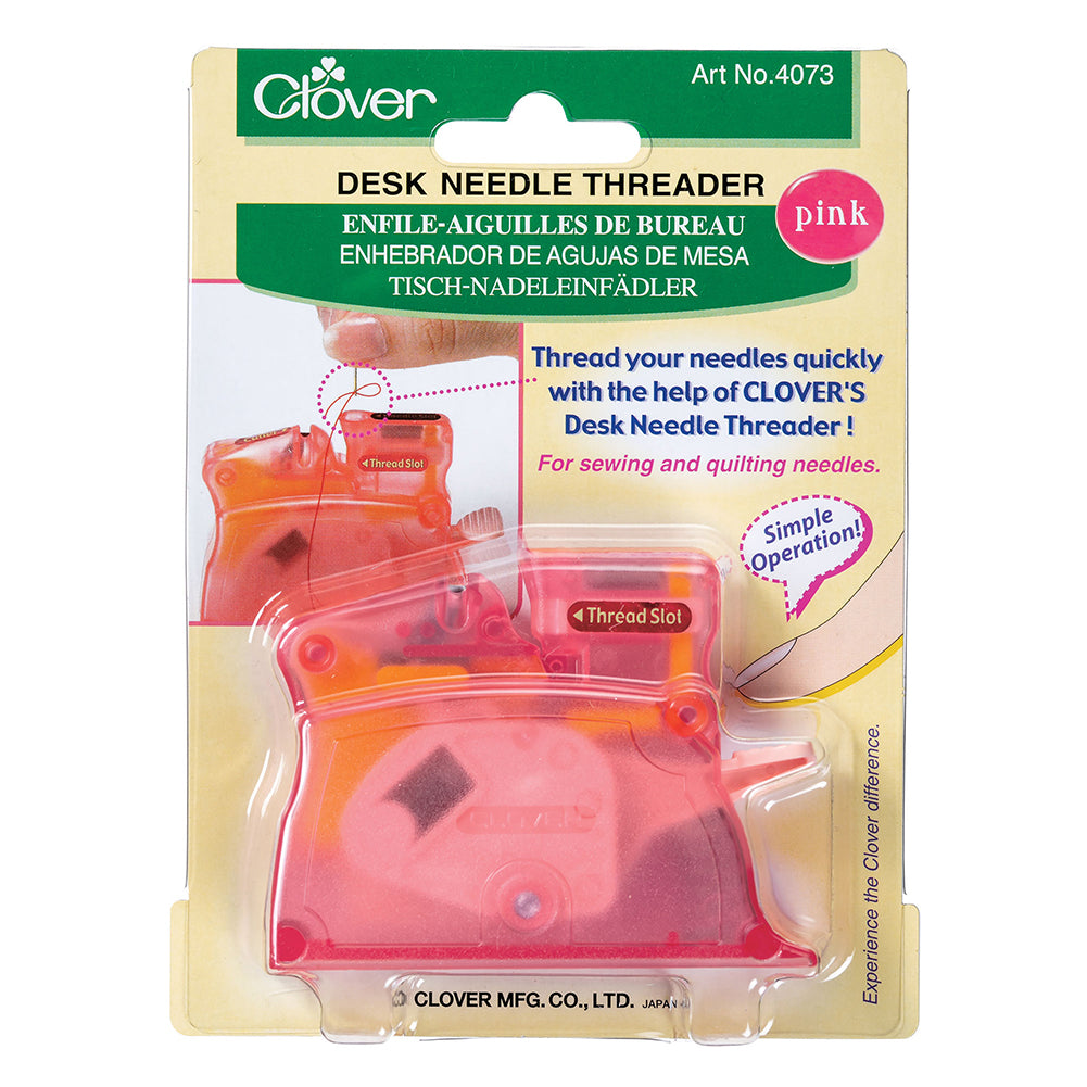 Clover Desk Needle Threader - Pink - Joann Fabrics