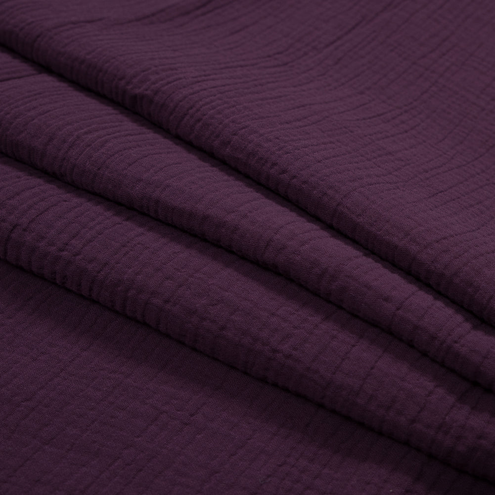 Double Cotton Gauze - Plum - Talamanca Collection - Joann Fabrics
