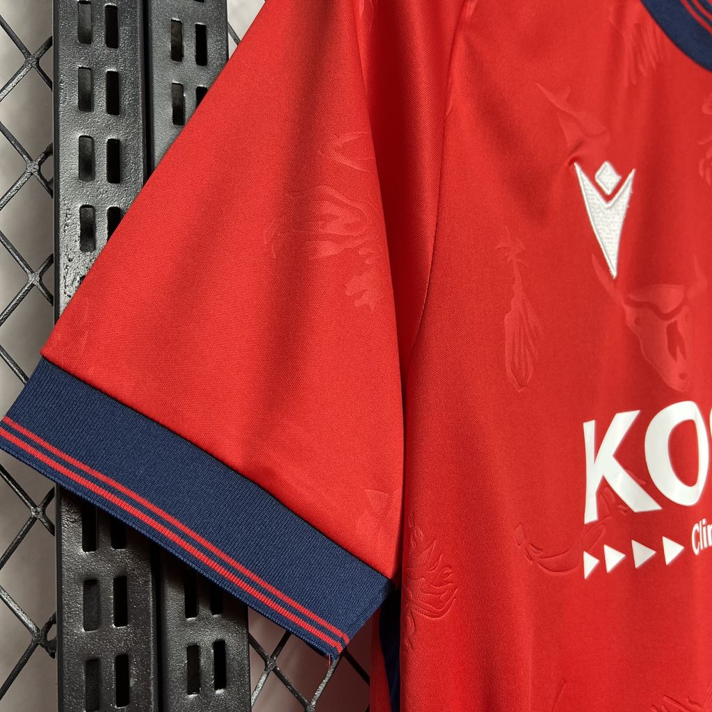 2024/2025 Osasuna Home Football Shirt 1:1 Thai Quality