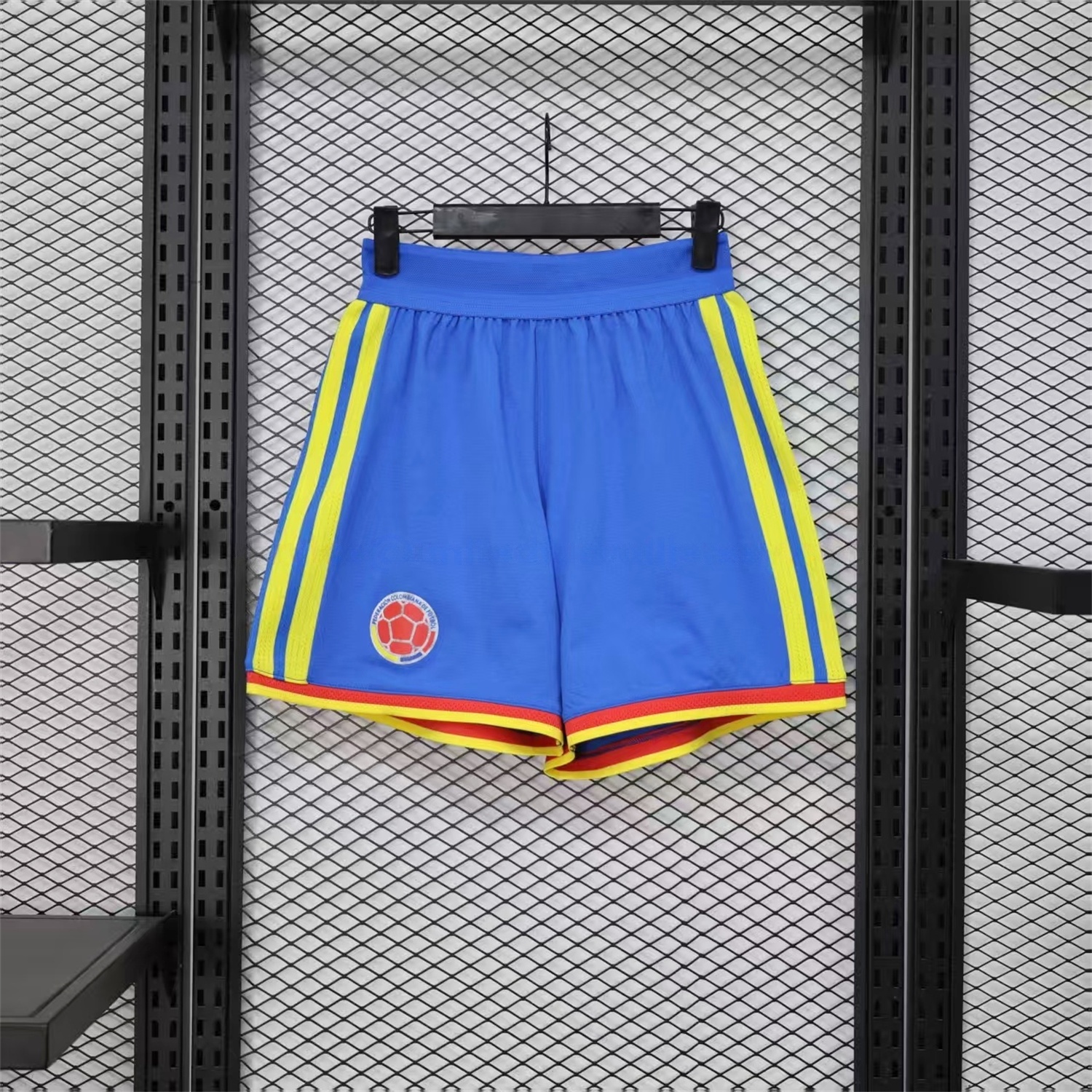 Colombia 2026 Blue Shorts - Player Version - UnitedFutballJersey