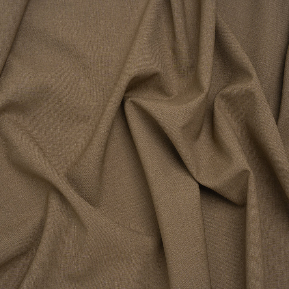 Super 110 Wool Suiting - Light Brown - Deadstock - Joann Fabrics