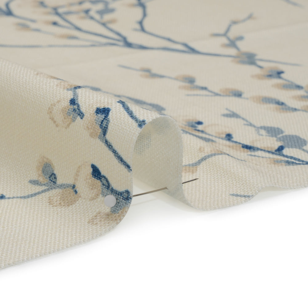 Linen and Rayon Drapery Woven - Off White Prairie Willow - British Imported - Joann Fabrics