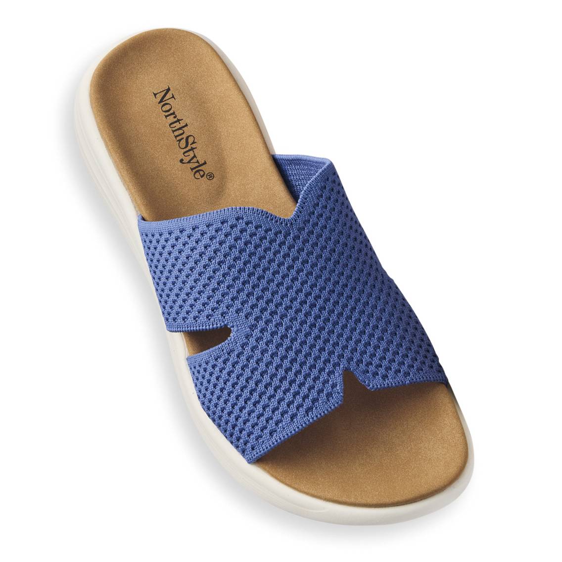 Casual Slides, Knit Upper, Lightweight, Nonslip - Northstyle Catalog