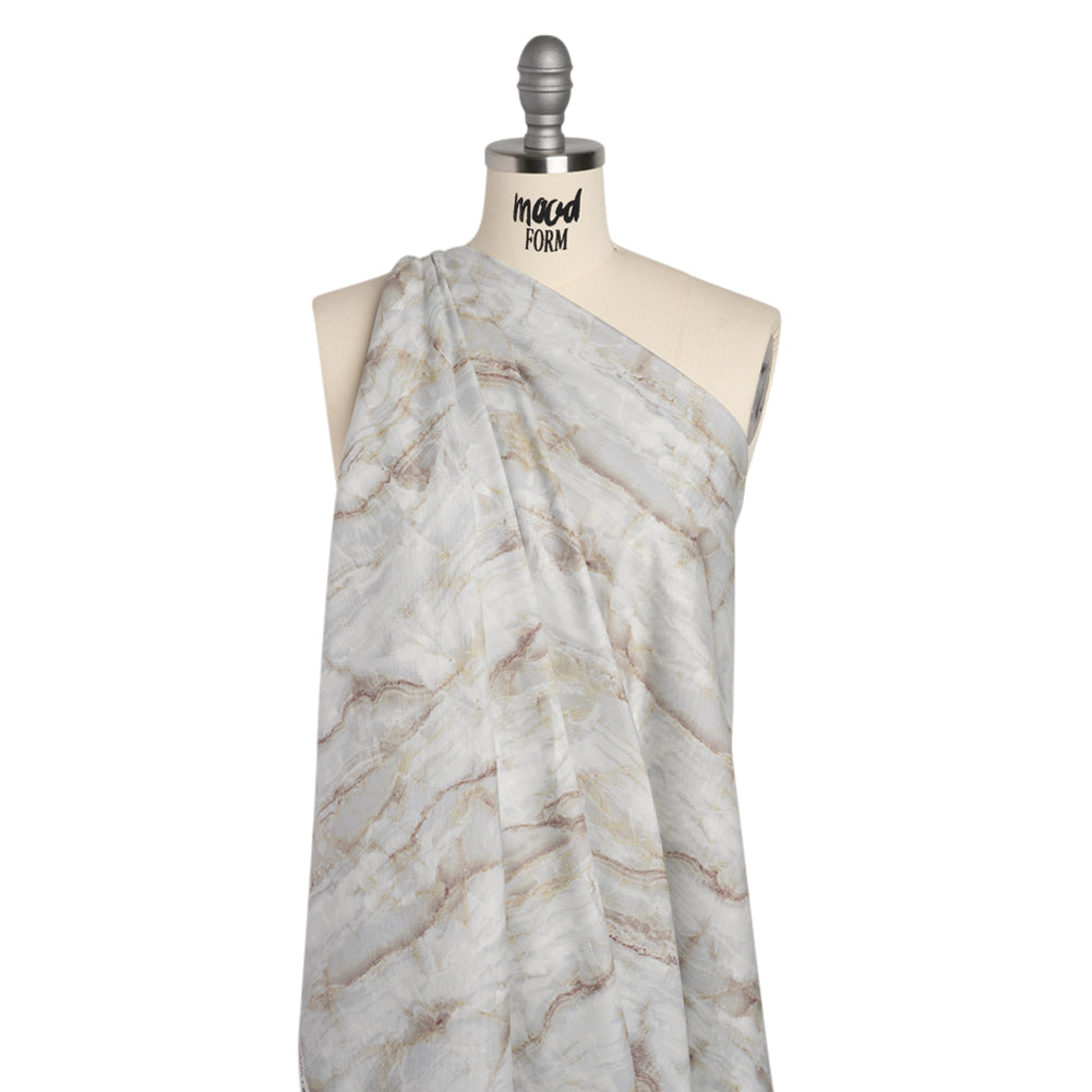 Stonehenge Quilting Cotton by Northcott - Warm Gray Marble 1 Abstract Cracked Stone - Surfaces Collection - Joann Fabrics
