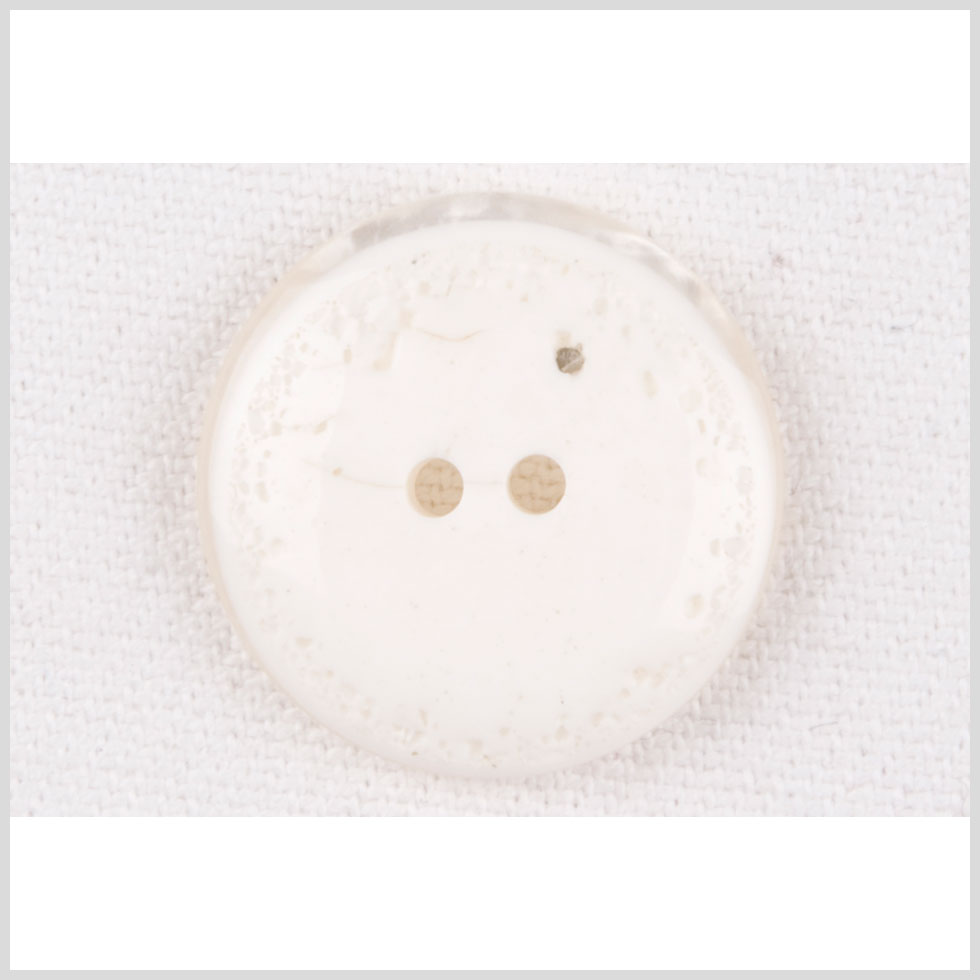 Plastic 2-Hole Button - 28L/18mm - Ivory Distressed Textured - Joann Fabrics