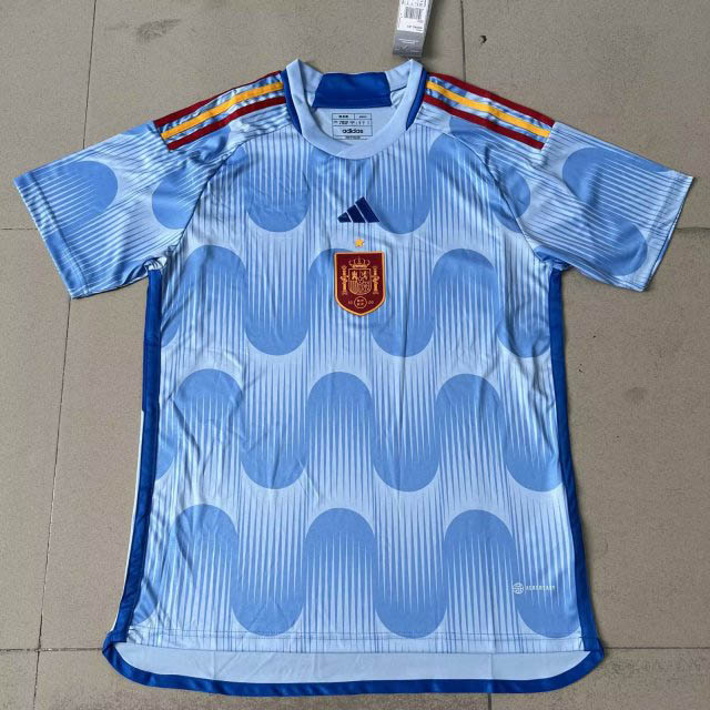 2022 FIFA World Cup Spain Away Soccer Shirt