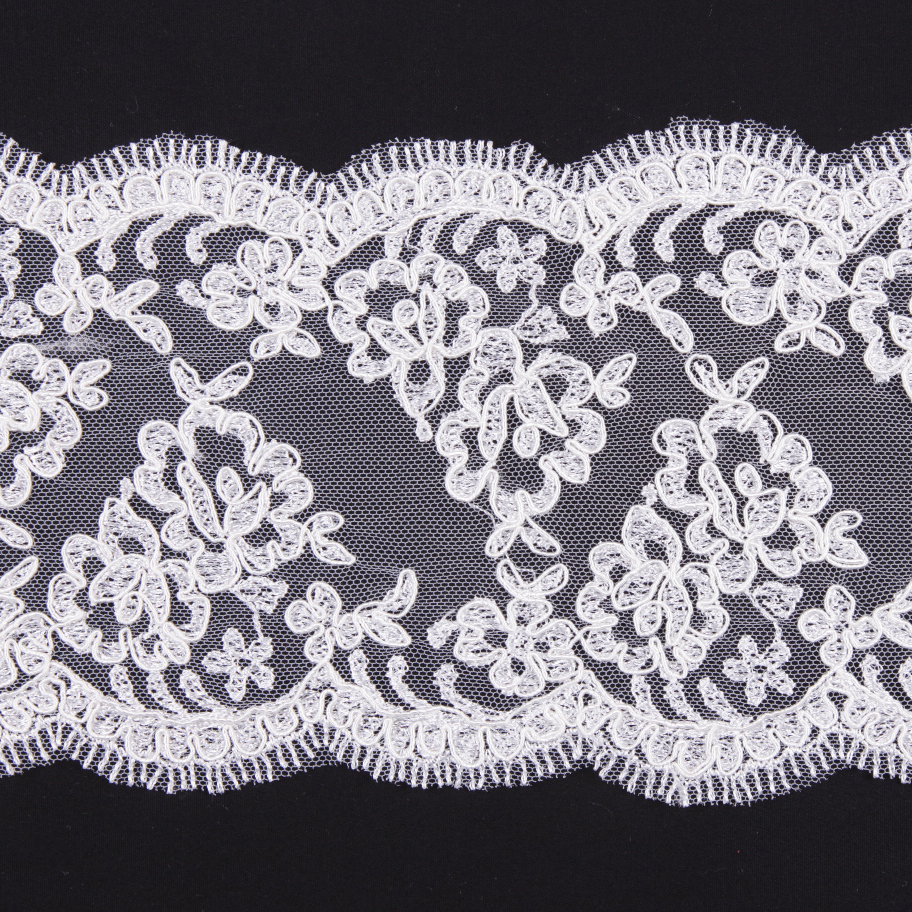 Ivory Corded Lace - 4.5