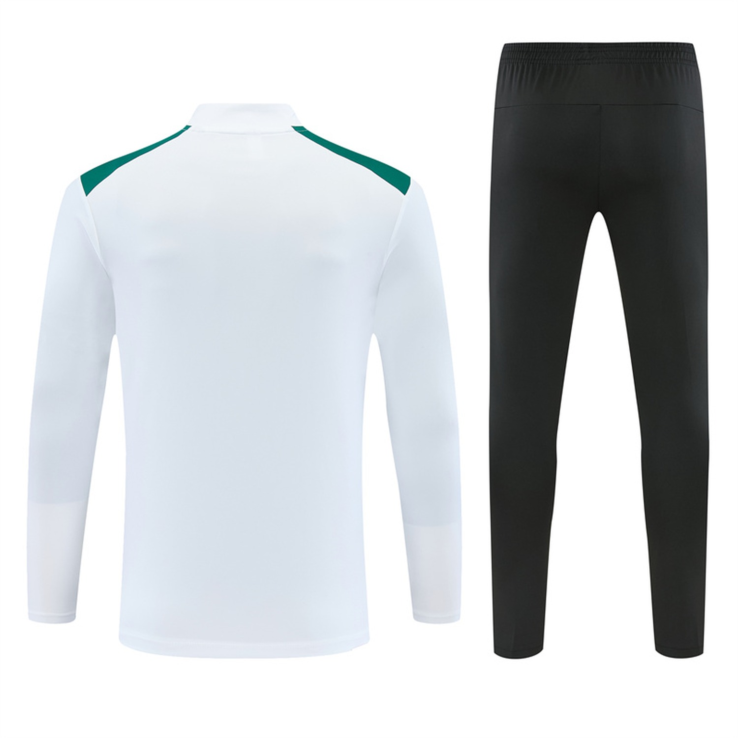 Feyenoord 26-27 Long Sleeve Training Set - White Top & Black Pants - UnitedFutballJersey