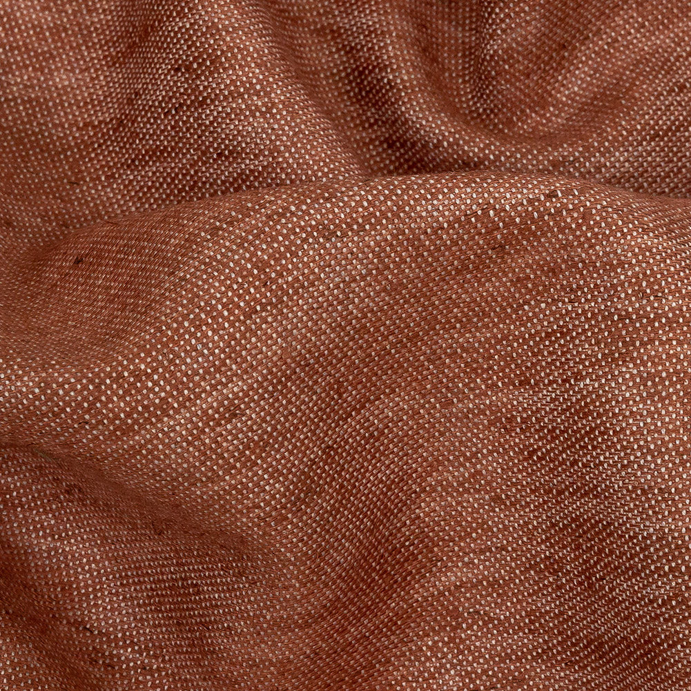 Cotton, Tencel and Linen Blended Woven - Heathered Cinnamon - Toledo Collection - Joann Fabrics