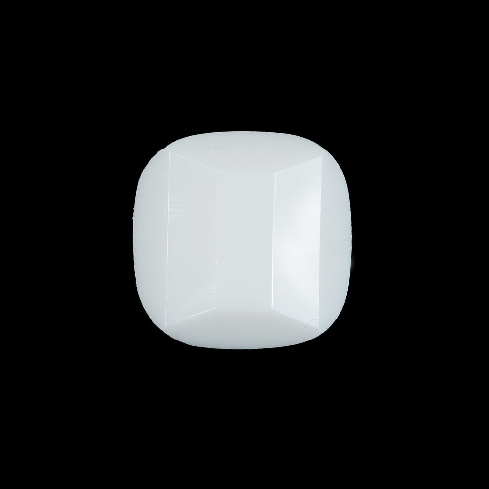 White Plastic Beveled Shank Back Button - 30L/19mm - Joann Fabrics