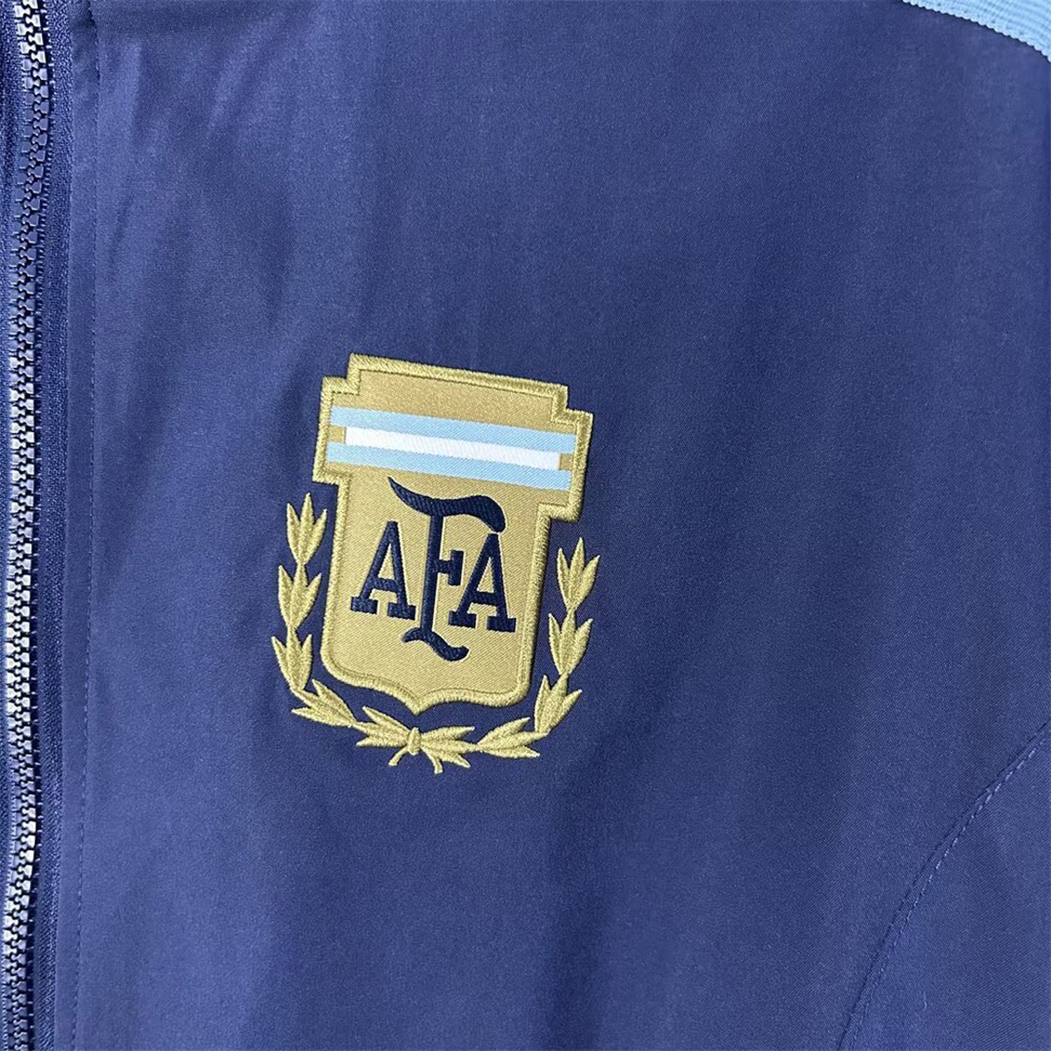 Argentina 2026 Messi Last Match Navy Blue Windbreaker Jacket - UnitedFutballJersey