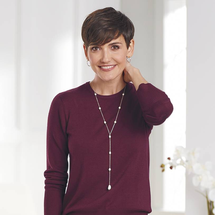 Freshwater Pearl Drop Necklace - Northstyle Catalog