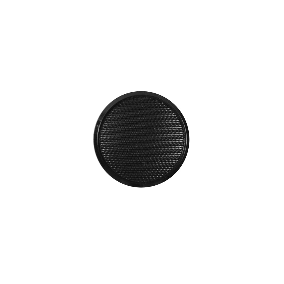 Italian Black Textured Shank Back Plastic Button - 20L/12.5mm - Joann Fabrics