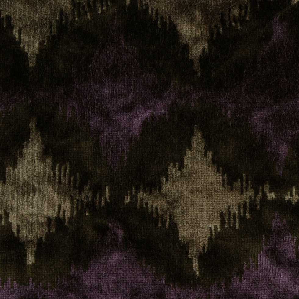Purple Ikat Velvet - Joann Fabrics