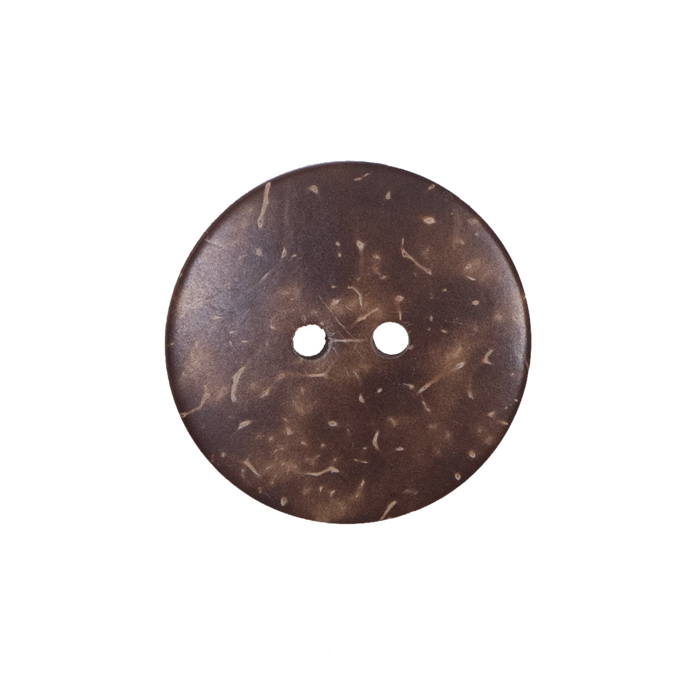 Italian Brown Etched Coconut Button - 36L/23mm - Joann Fabrics