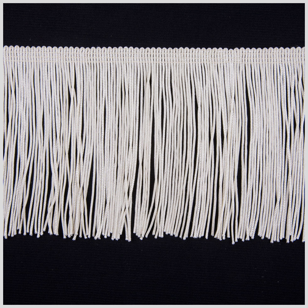 Ivory Chainette Fringe - 4