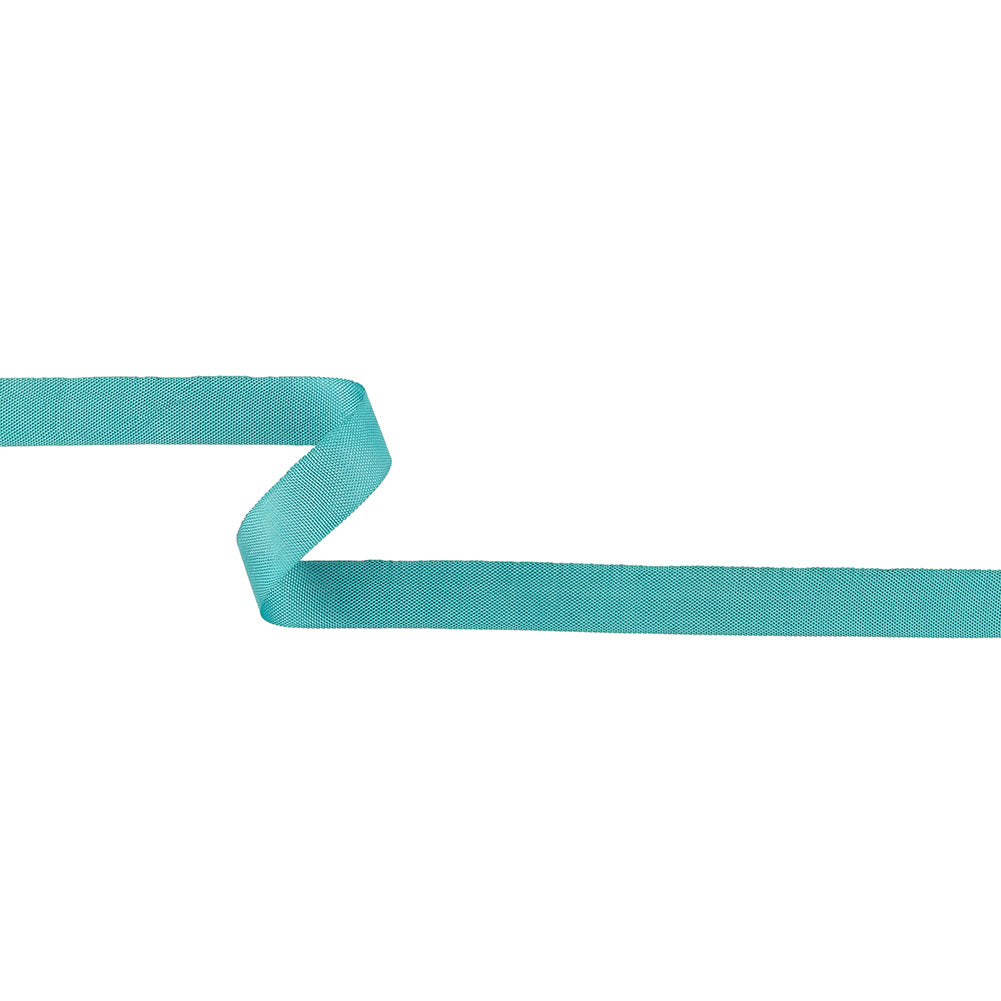 Teal Woven Rayon Seam Binding - 0.5625