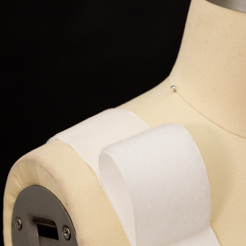 White Sticky Back VELCRO&reg; Brand Fastener - 2