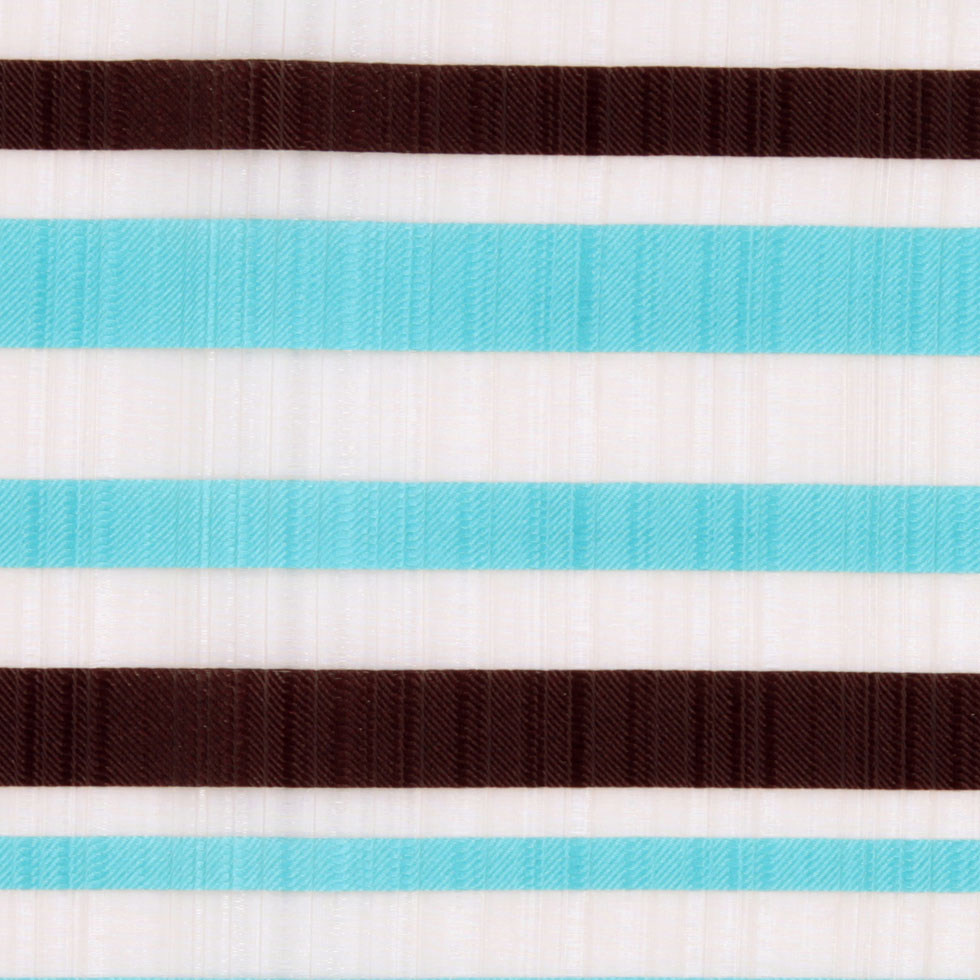 Turquoise 40960 Stripes Sheer - Joann Fabrics
