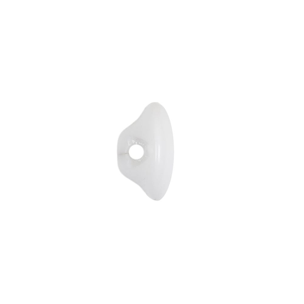 European White Self Back Glass Button - 20L/12.5mm - Joann Fabrics
