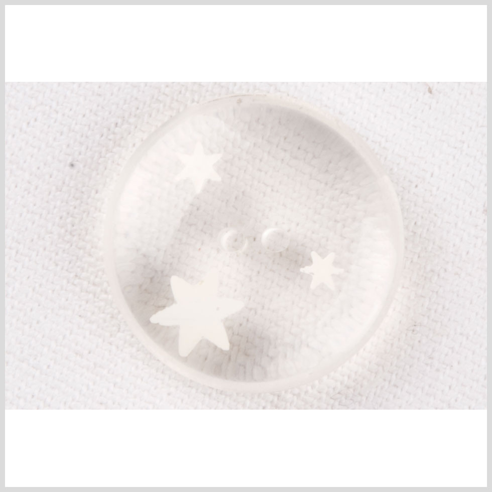 Clear Ivory Plastic Button - 32L/20mm - Joann Fabrics