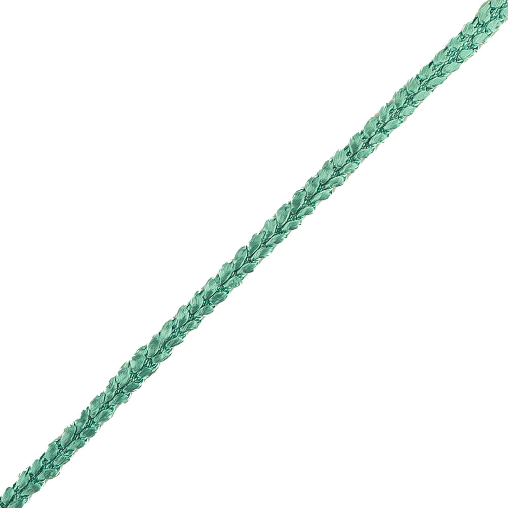 Seafoam Cotton Blend Braided Trim - 0.1875
