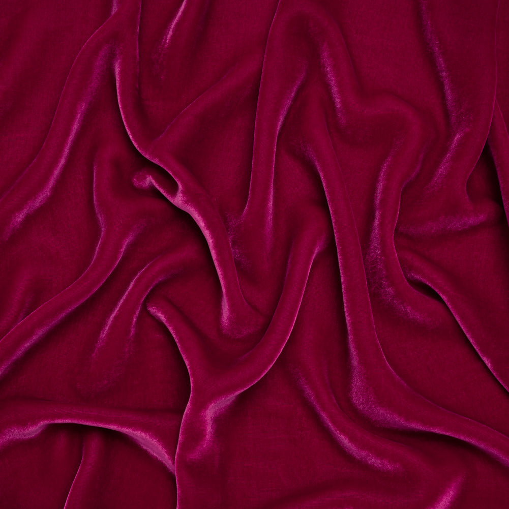 Rayon-Silk Velvet - Magenta - Cicero Collection - Joann Fabrics