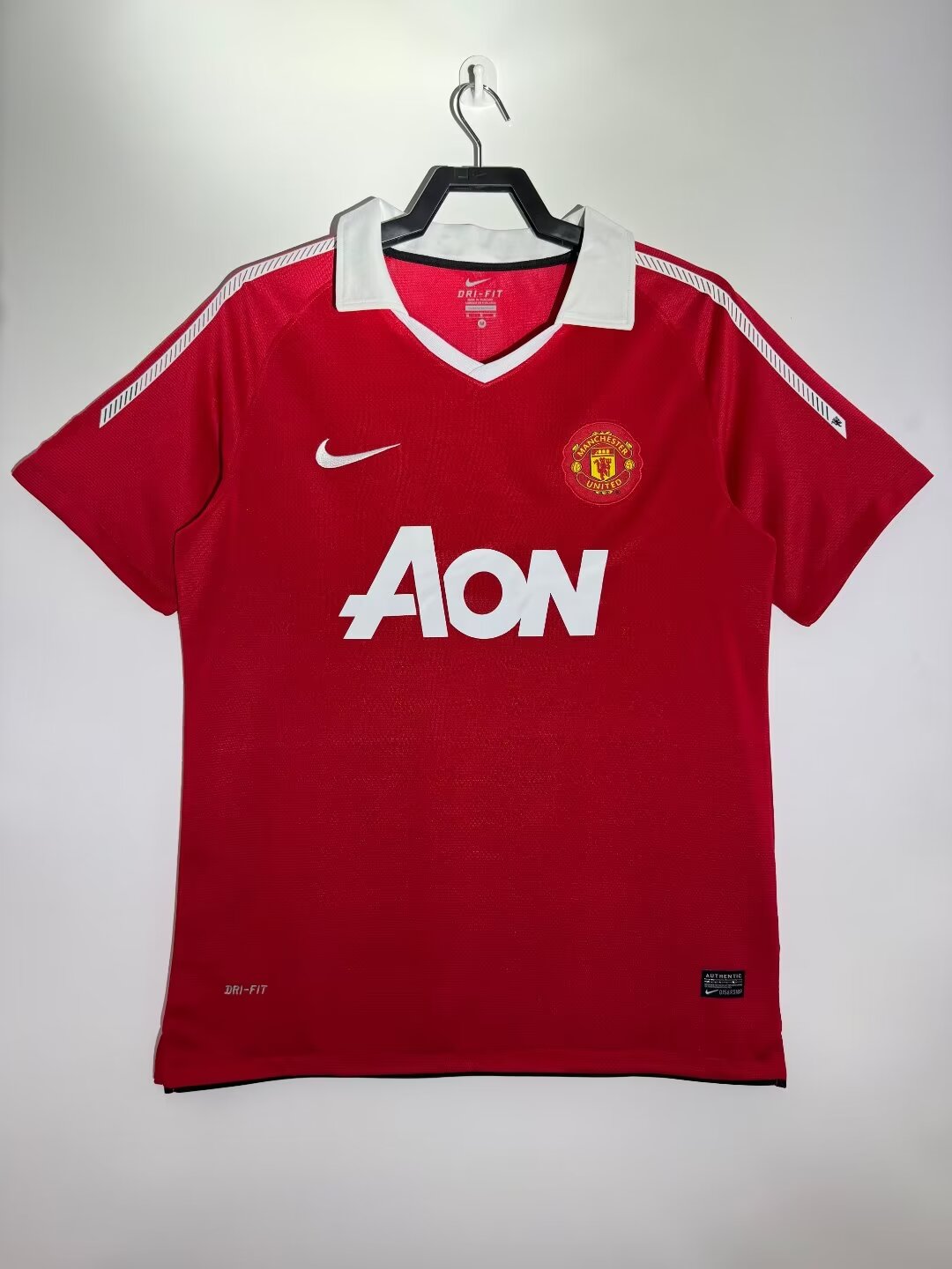 2010/2011 Retro Manchester United Home Football Shirt 1:1 Thai Quality