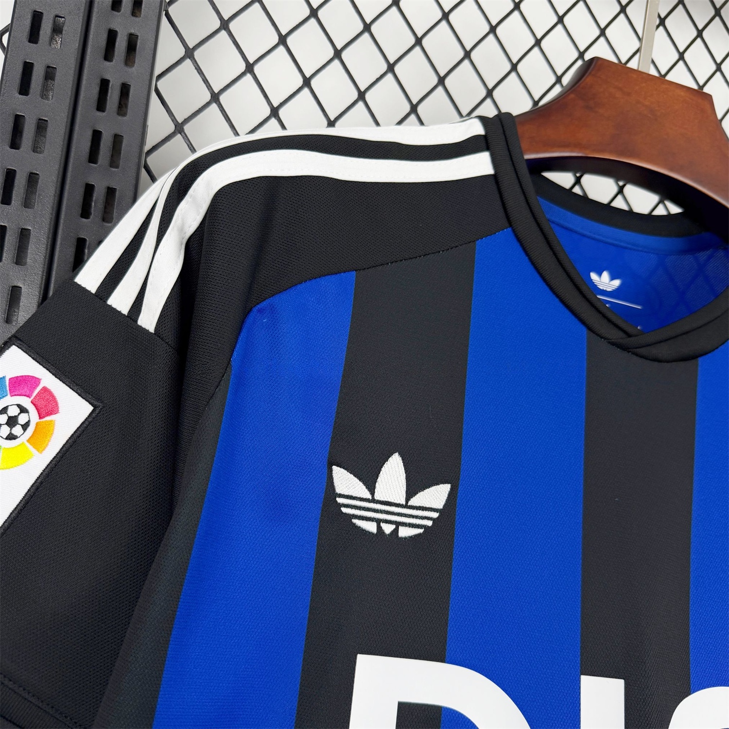 Real Oviedo 25-26 Deep Black With Royal Blue 100th Anniversary Jersey - Fans Version - UnitedFutballJersey