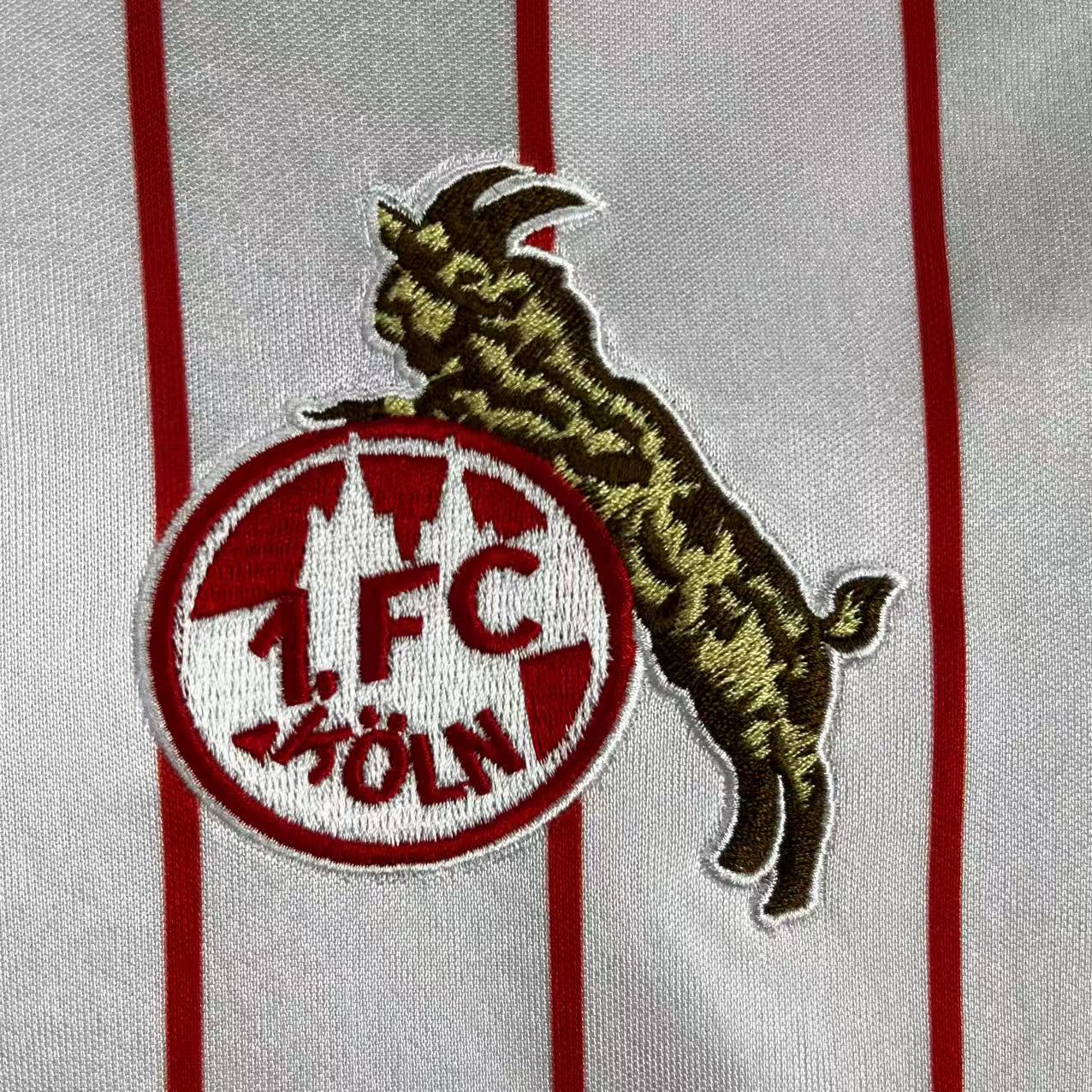 1985/1986 Retro FC Köln Home Football Jersey 1:1 Thai Quality