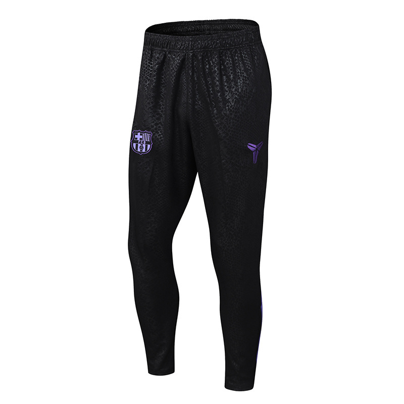 2025/2026 Barcelona Half-Pull Training Suit Purple joint edition Jersey Set