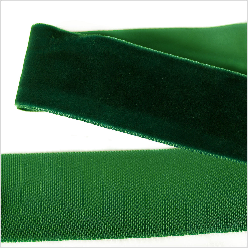 Single Faced Velvet Ribbon Made in Italy - 1.5