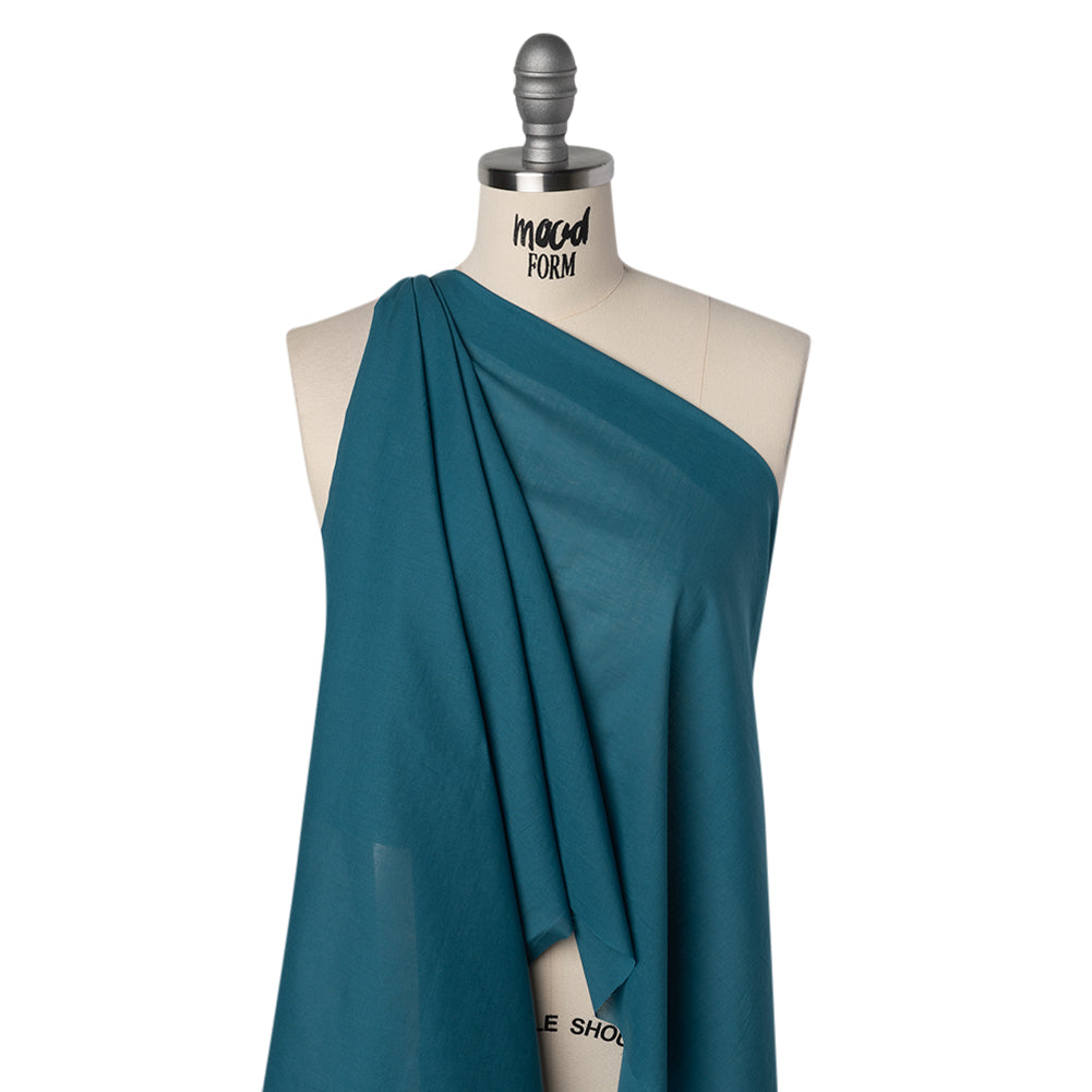 Cotton Voile Lining - Teal - Famous Australian Designer Deadstock - Joann Fabrics