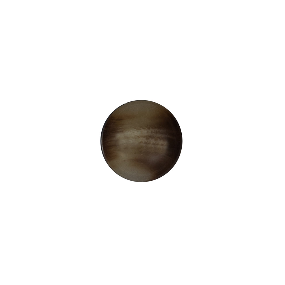 Italian Light Brown Glossy Shank Back Button - 18L/11.5mm - Joann Fabrics