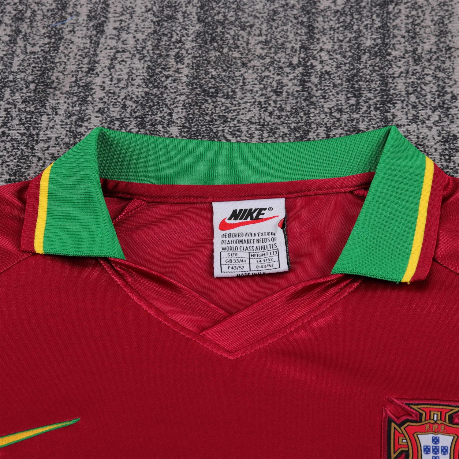 Retro Portugal 1998 Home Kids Kit - UnitedFutballJersey