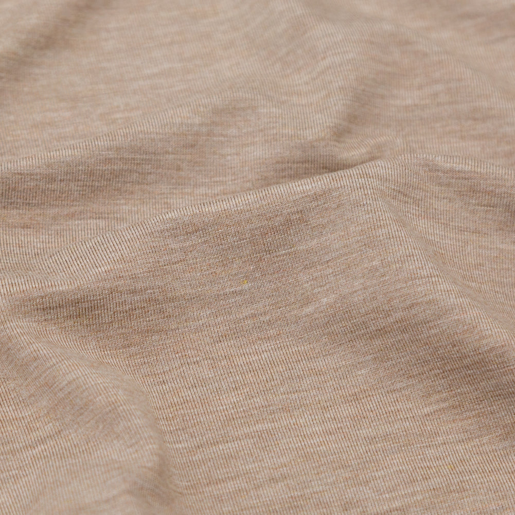 Italian Heather Taupe Stretch Viscose Jersey - Joann Fabrics