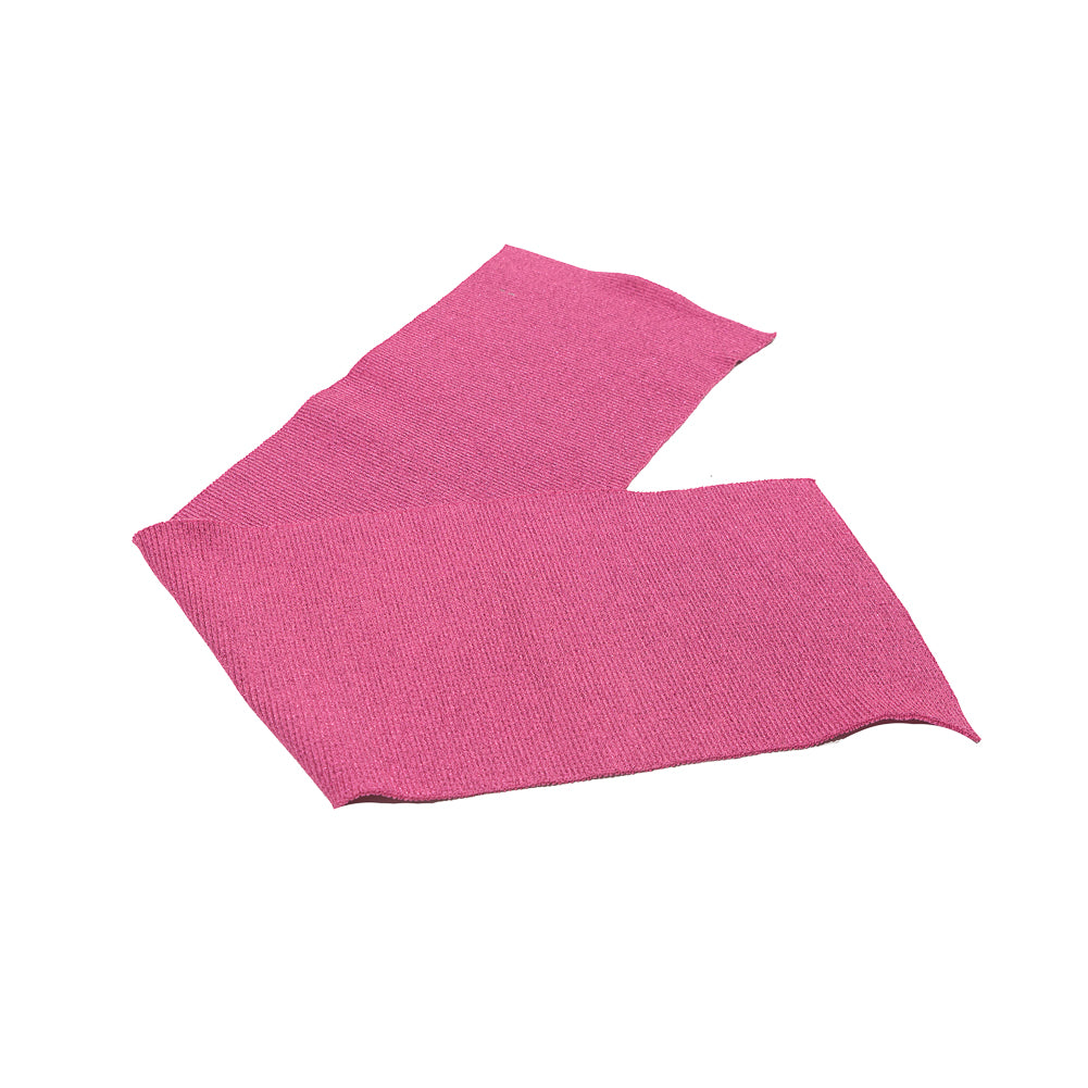 Fuchsia Sparkle Rib Knit Trim - 7