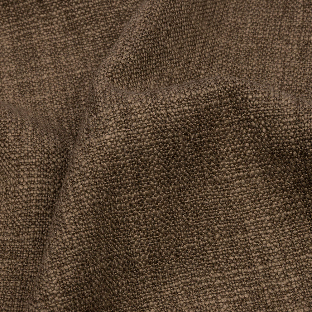 Soft Textured Recycled Polyester Drapery Woven - Otter - British Imported - Joann Fabrics
