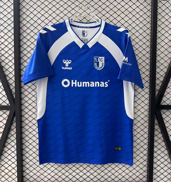 2025-2026 FC Magdeburg Home Football Jersey 1:1 Thai Quality