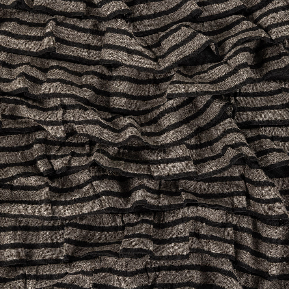 Black/Gray Jersey Stripes - Joann Fabrics