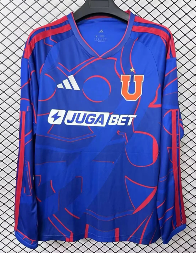 2026 Long Sleeve Universidad De Chile Home Football Jersey 1:1 Thai Quality