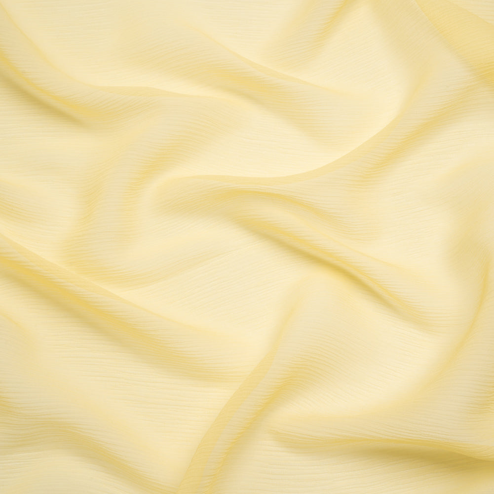 Crinkled Silk Chiffon - French Vanilla - Premium Collection - Joann Fabrics