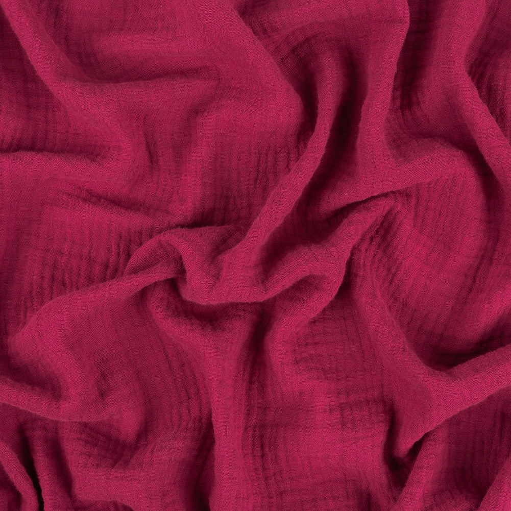 Double Cotton Gauze - Sangria - Talamanca Collection - Joann Fabrics