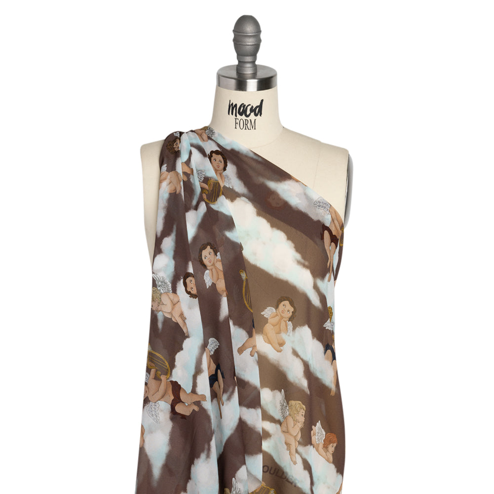 Mood Exclusive Taupe Drowsy Dreamers Viscose Chiffon - Joann Fabrics