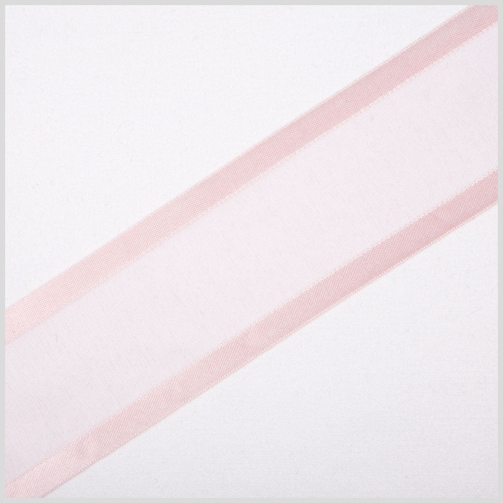 Light Pink Sheer Ribbon - 1.5