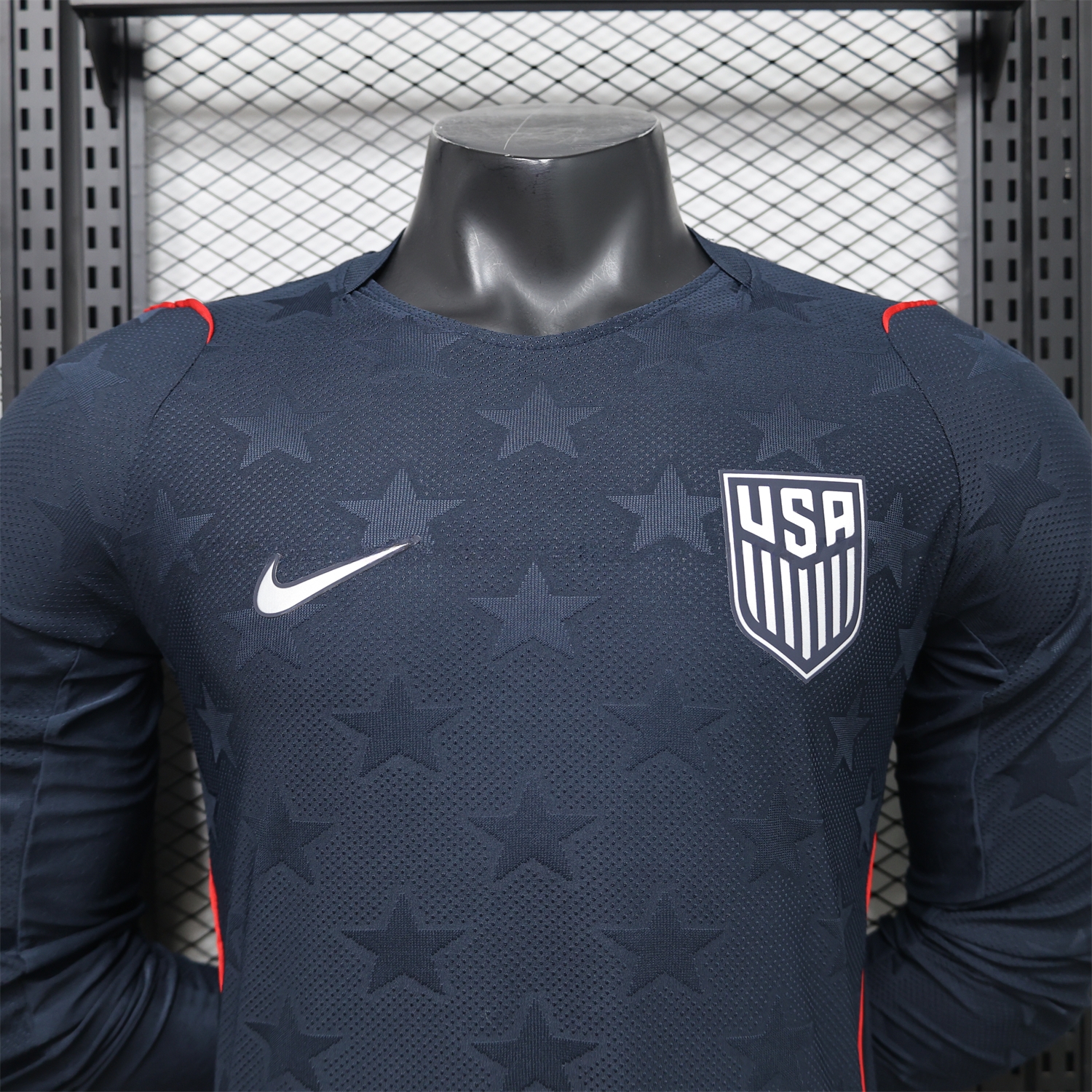 United States USA 2026 Away Long Sleeves Jersey - Player Version - UnitedFutballJersey