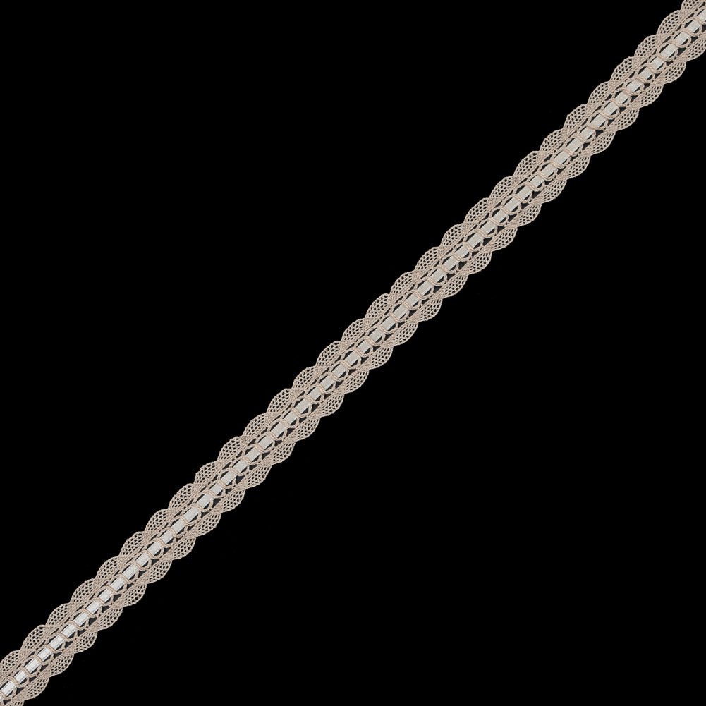 Champagne European Crochet Trim - 0.75