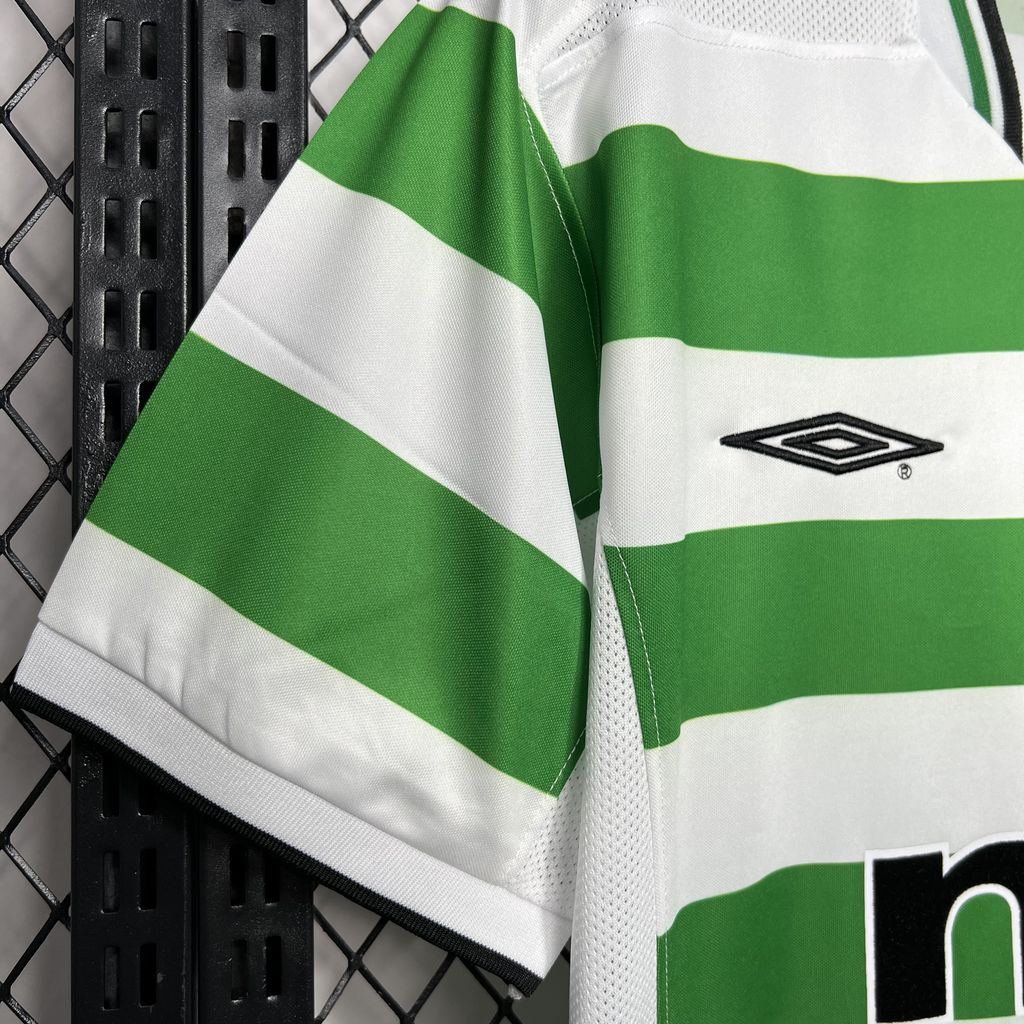 2001/2002 Retro Celtic Home Football Shirt 1:1 Thai Quality
